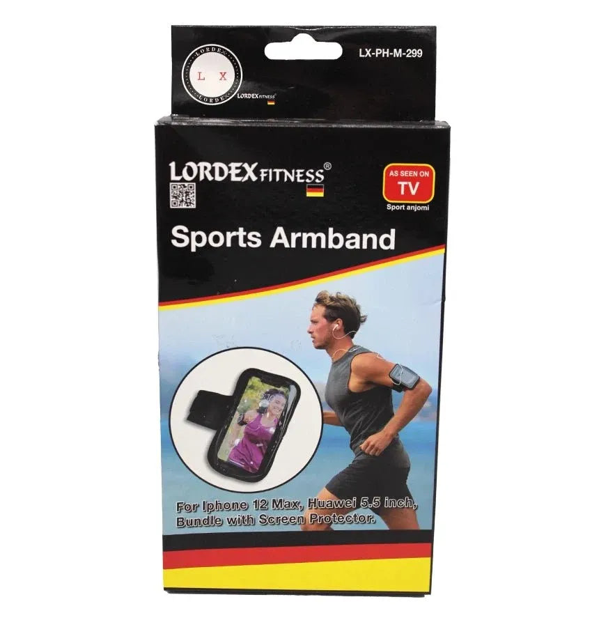 Lordex - Fitness Sports Armband for Mobile Phones