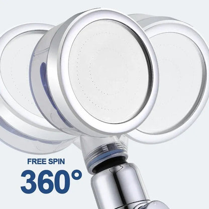 High Pressure Turbocharged Shower Hea
