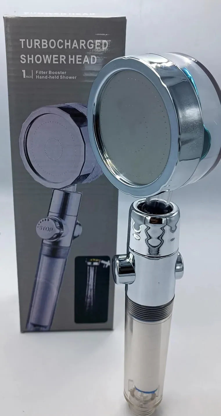 High Pressure Turbocharged Shower Hea