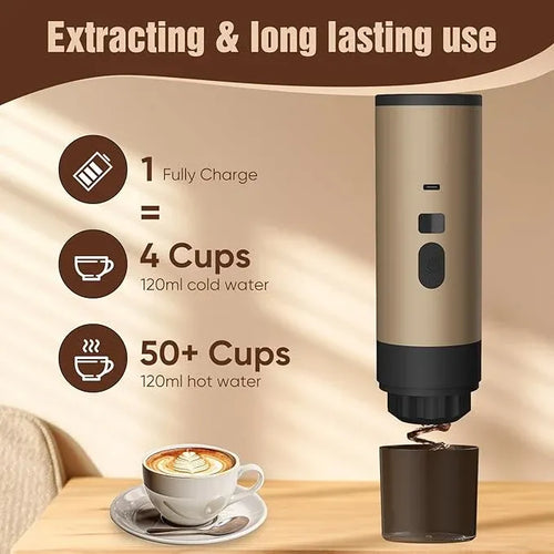 Portable & Automatic Coffee Maker