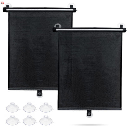 Retractable Car Window Sun Shades