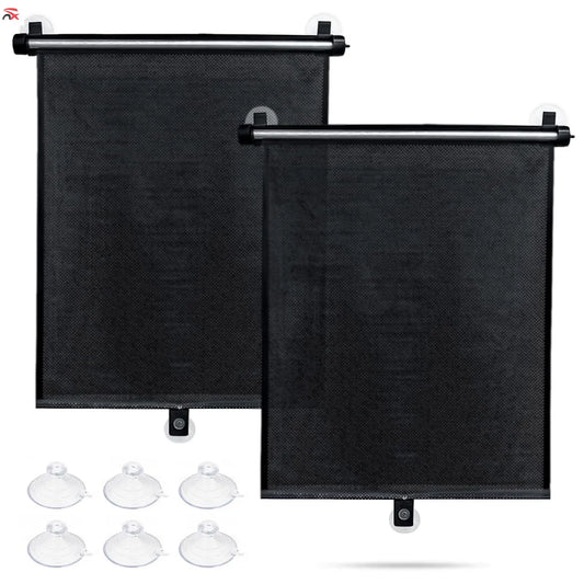 Retractable Car Window Sun Shades